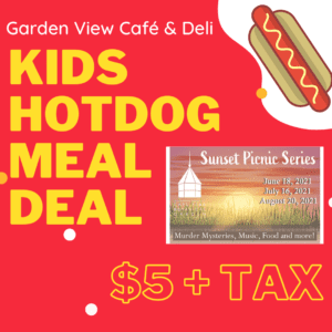 Meal Deal for Children 10 and under by Elite Catering.